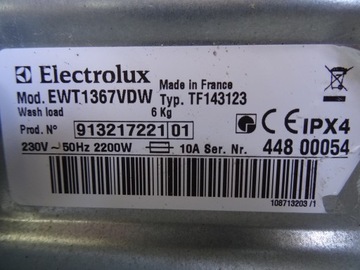 ДВИГАТЕЛЬ NIDEC WC107A55E00 ELECTROLUX EWT1367VDW