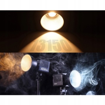 Светодиодная студийная лампа Ulanzi L023 Pro Variable Colour +Cowl +Diffuser +Case