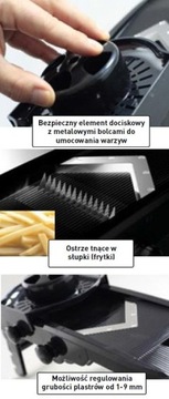 Ручная овощерезка с 5 насадками HENDI