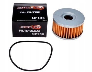 Filtr oleju MF136 HF136 SUZUKI DR GN GNX GZ TU VL