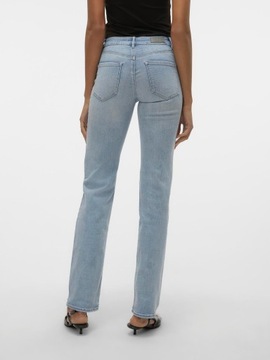 VERO MODA Straight-Jeans VMFLASH SPODNIE JEANS ROZMIAR L/32