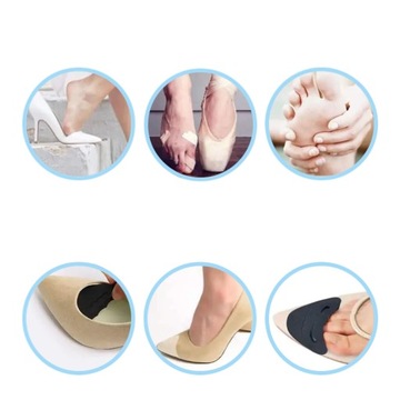 Наполнители из пенопласта бежевого цвета для большой обуви (2 шт)