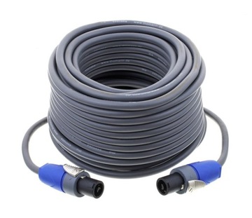 Kabel przewód głośnikowy SPEAKON 20 m 2,5 mm Neutrik Szary the sssnake