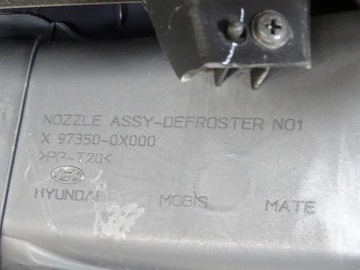 DESKA ROZDĚLOVAČE MŘÍŽKY RÁMEČEK AIRBAG HYUNDAI I10 I 2007-2013 EVROPA