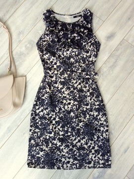 ПЛАТЬЕ ОАЗИС С ЦВЕТАМИ ПОЯС ЛЕТНЕЕ С Оборками 34