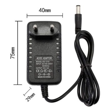 Подключаемый блок питания 12В 2А DC LED 2,1/5,5 24Вт