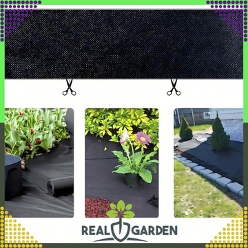 Агротекстиль 70г 0,8м x 50м Черный УФ агротекстильный коврик против сорняков