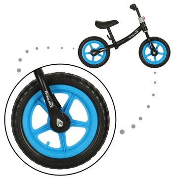 TRIKE FIX BALANCE БАЛАНСОВЫЙ ВЕЛОСИПЕД ДЛЯ ДЕТЕЙ СВЕРХЛЕГКИЙ, ПРОЧНЫЙ, РЕГУЛИРУЕМЫЙ