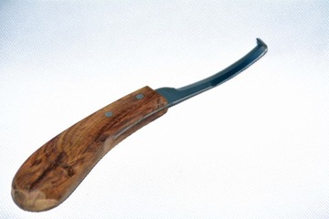 НОЖ ДВУХСТОРОННИЙ ДЛЯ НЕРЖАВЕЮЩИХ КОПЫТ И КОРРЕКЦИИ ОБРУЧКОВ