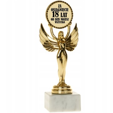 STATUETKA VICTORIA PREZENT 18 30 40 50 DOWOLNE URODZINY UPOMINEK Y3