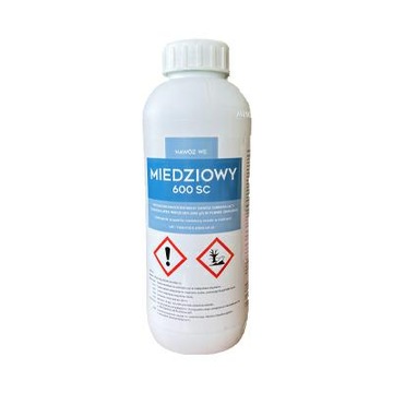 Miedziowy 600 SC 1 l miedź sady warzywa owoce