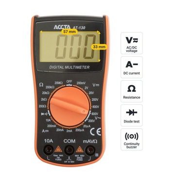 Accta AT-130 Digital Multieter