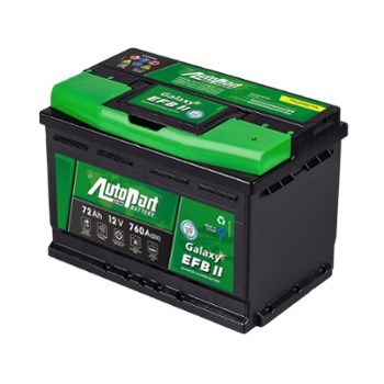 АККУМУЛЯТОРА AUTOPART EFB II 72 Ач 760A ZDUŃSKA WOLA
