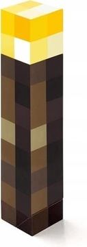 MINECRAFT LAMPKA NOCNA ścienna ręczna pochodnia