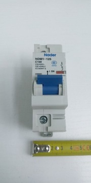 Wyłącznik nadprądowy C100 NDM1A-125 Nader 100A