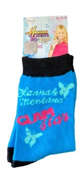 Skarpety Skarpetki HANNAH MONTANA *25-28