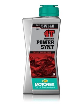 OLEJ SILNIKOWY MOTOREX POWER SYNT 4T 5W/40 1l