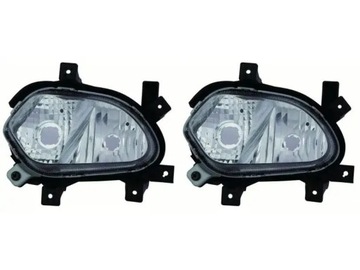 2X SVĚTLA MLHOVKOVÉ HALOGEN ABAKUS L+P DO KIA CEED II PRO I