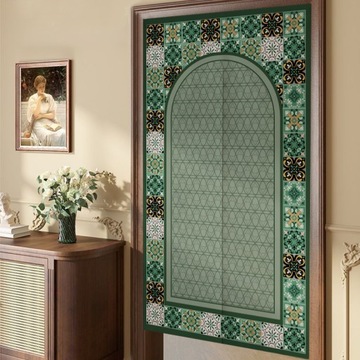 85*120cm Zasłona drzwlowa Drzwi Retro zasłonki ku