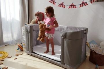 Детская кроватка Chicco Next2Me FOREVER Ash Grey Cross Collection