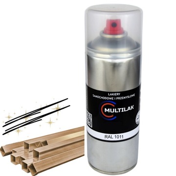 Lakier farba w sprayu do aluminium RAL 1011 Półmat