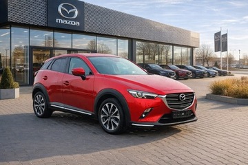 Mazda CX-3 Crossover Facelifting 2.0 Skyactiv-G 121KM 2019 Mazda CX-3 2.0 29000KM Przebiegu Full LED Skóra Navi Kamera Europa NIE USA