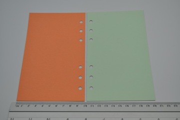 Вставка-переплет для блокнота COLORFUL - PASTEL CHECKED A6 9,9x17см