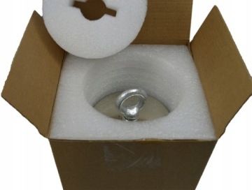 Неодимий магнит 400 кг N52 Magnepol | Сильный с антикоррозийным ухом M10