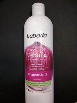 BABARIA cebulowy szampon p.wypadaniu włosów 700ml