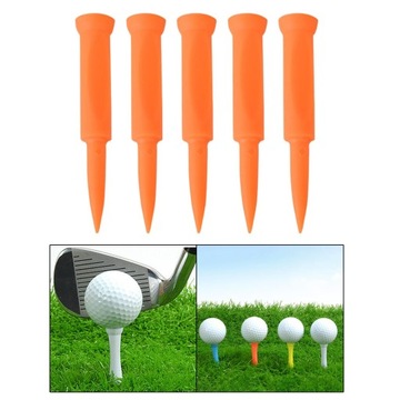 5 szt. Tee Golf Tee do montażu w pomieszczeniach zamkniętych na maty do