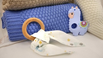 Apaszka z gryzakiem Balony / Bocioland