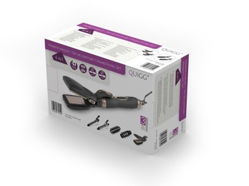 Мультистайлер 6в1: устройство для укладки волос, выпрямитель, щипцы для завивки волос, щипцы для завивки волос.