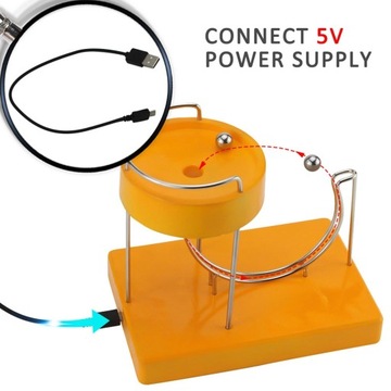 USB-игрушка с вечным двигателем, активная игра, художественные поделки, кинетическая орбитальная