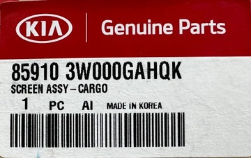 KIA SPORTAGE 3 III SL 2010 - 2015 ROLETA KUFRU KRYT NOVÁ ORIGINÁLNÍ OE
