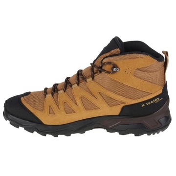 Salomon X Ward Leather Mid GTX 471818 47 1/3 Brązowe