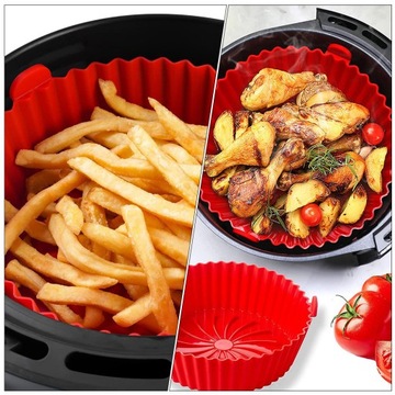 Силиконовая накладка на корзину для фритюрницы, 2 шт.