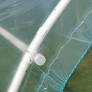 Spinka klips do montażu folii na rurkę o średnicy 50-52mm opakowanie 20szt