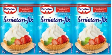 Dr. Oetker Śmietan-fix 3 x 9 g