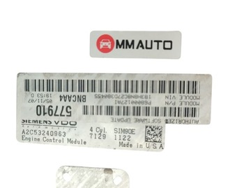 JEDNOTKA MOTORU DODGE CALIBER JEEP COMPASS 1.8 16V 150KM A2C53240963