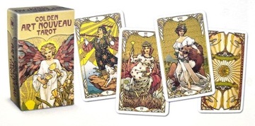 Карты Таро для карт для гадания Золотое искусство модерн Таро