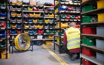 MASTER DF 20P Промышленный осевой вентилятор, воздуходувка, 6600 м3/ч IP44