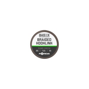 Korda Basix Braided Hooklink 25lb 10m