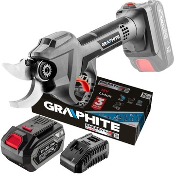 ГРАФИТОВЫЕ БЕСЩЕТОЧНЫЕ НОЖНИЦЫ 18V + 6Ah