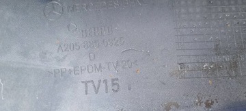 MERCEDES C TŘÍDA W205 AMG 2014- NÁRAZNÍK PŘEDNÍ ORIGINÁLNÍ G156