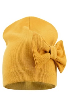 ДЕТСКАЯ ВЕСЕННЯЯ ОДНОСЛОЙНАЯ ШАПКА С БАНТОМ
