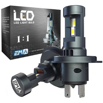 Żarówki LED H4 Retrofit Plug&Play 1 do 1 CANBUS