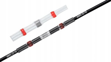 СОЕДИНИТЕЛЬ ДЛЯ ТРУБКИ ТЕРМОУСАДОЧНЫЙ 0,5-1,5 10ШТ.