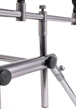 STANOWISKO KARPIOWE STOJAK WĘDKARSKI ROD POD PODPÓRKA NECO