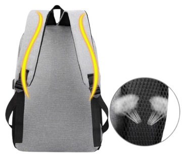 USB School Backpack Sack Sack 3IN1 Кранца карандаша