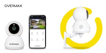 Беспроводная камера наблюдения 3 Мп FullHD 2304x1296px Wi-Fi + SD-карта